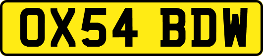 OX54BDW