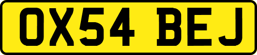 OX54BEJ