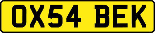 OX54BEK