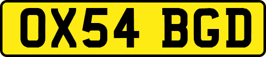 OX54BGD