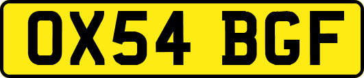 OX54BGF