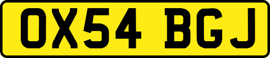 OX54BGJ