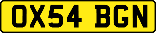 OX54BGN