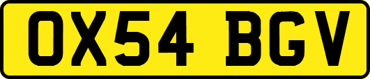 OX54BGV