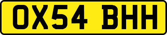 OX54BHH