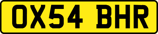 OX54BHR