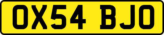 OX54BJO
