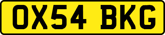 OX54BKG