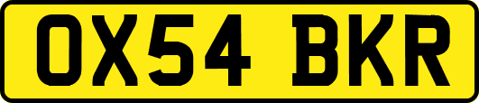 OX54BKR