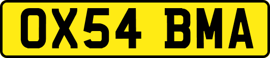 OX54BMA