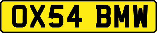OX54BMW