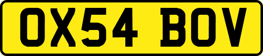 OX54BOV
