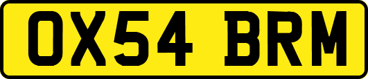 OX54BRM