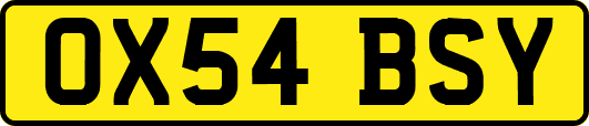 OX54BSY