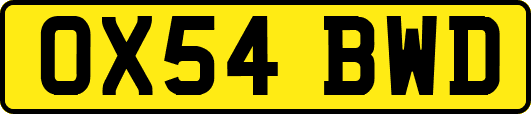 OX54BWD