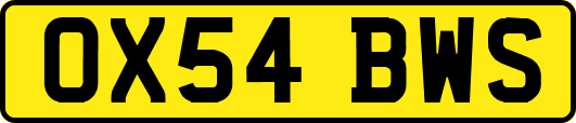 OX54BWS