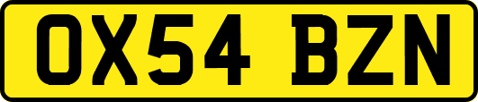 OX54BZN