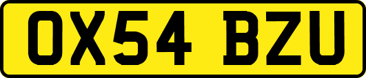 OX54BZU