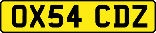 OX54CDZ