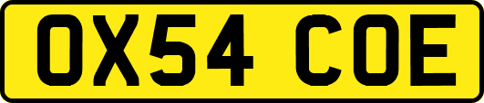 OX54COE