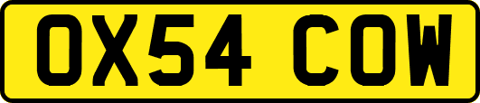 OX54COW