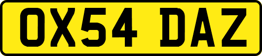 OX54DAZ
