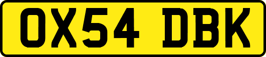 OX54DBK