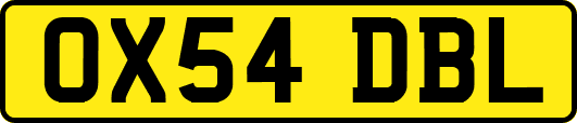 OX54DBL