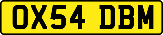 OX54DBM