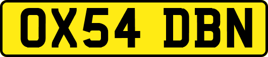 OX54DBN
