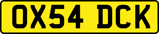OX54DCK