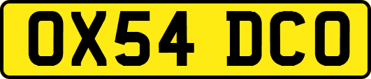 OX54DCO