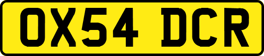 OX54DCR