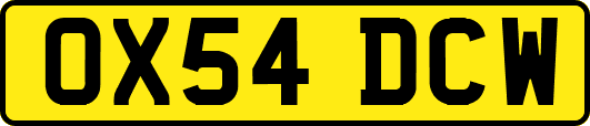OX54DCW