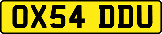 OX54DDU