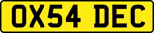 OX54DEC