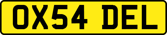 OX54DEL