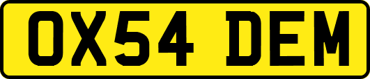 OX54DEM