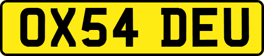 OX54DEU