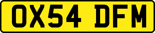 OX54DFM