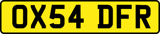 OX54DFR