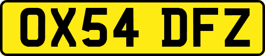 OX54DFZ