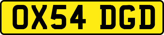 OX54DGD