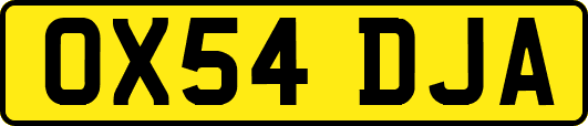 OX54DJA