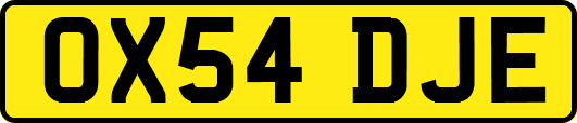 OX54DJE