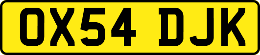 OX54DJK