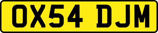 OX54DJM