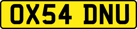OX54DNU