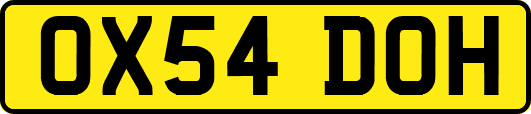 OX54DOH