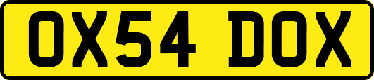 OX54DOX